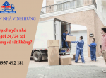 Dịch vụ chuyển nhà trọn gói 24/24 tại Vinh Hưng có tốt không?