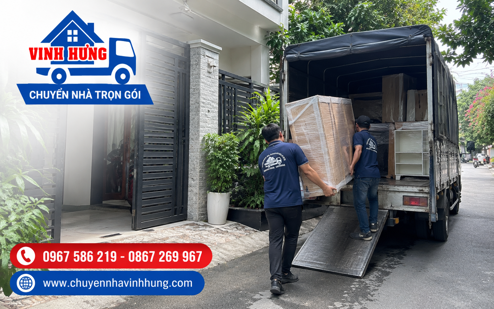 Chuyển nhà, chuyển trọ trọn gói giá tốt tại Tân Bình