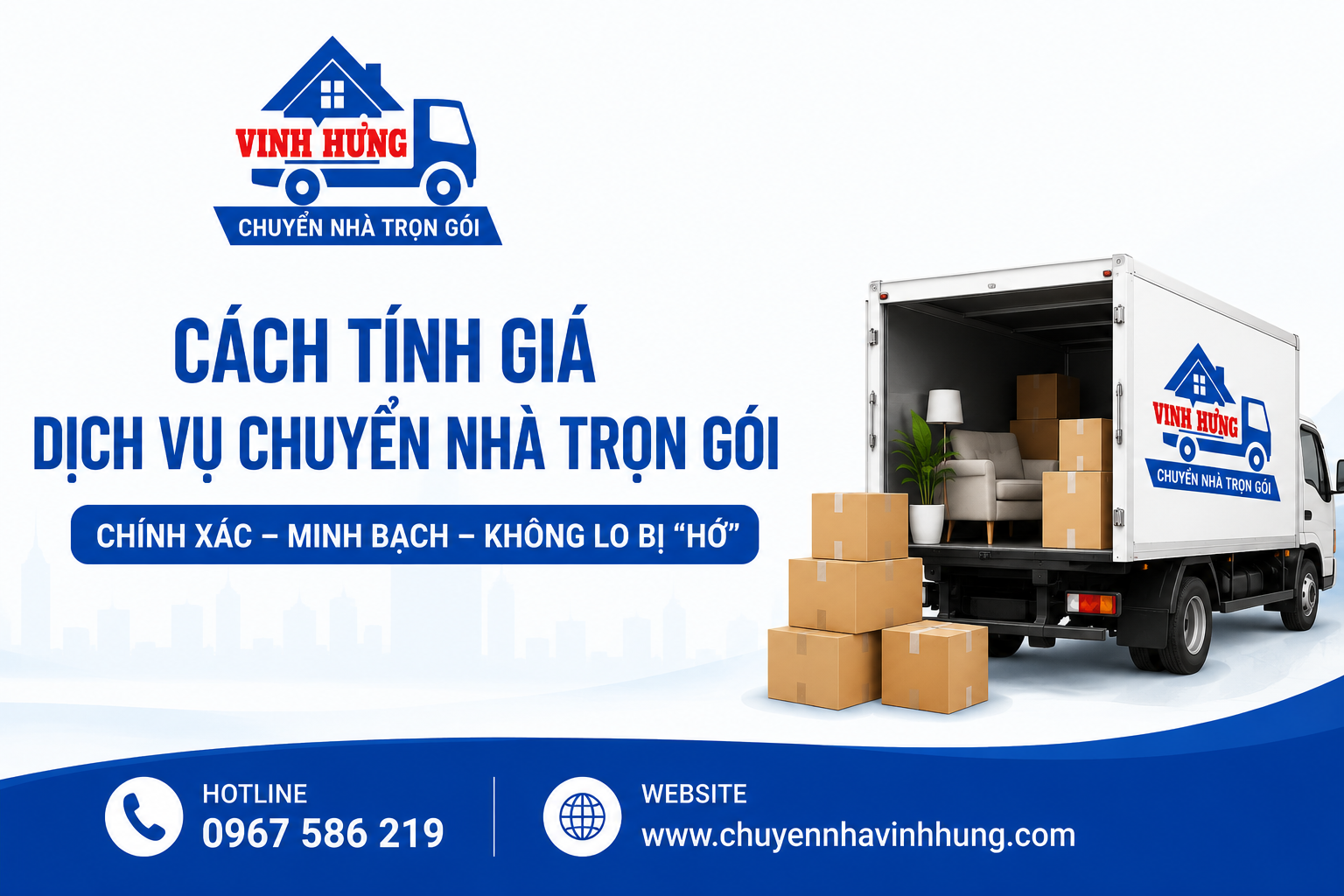 Chuyển nhà vinh hưng chuyên chuyển nhà trọn gói