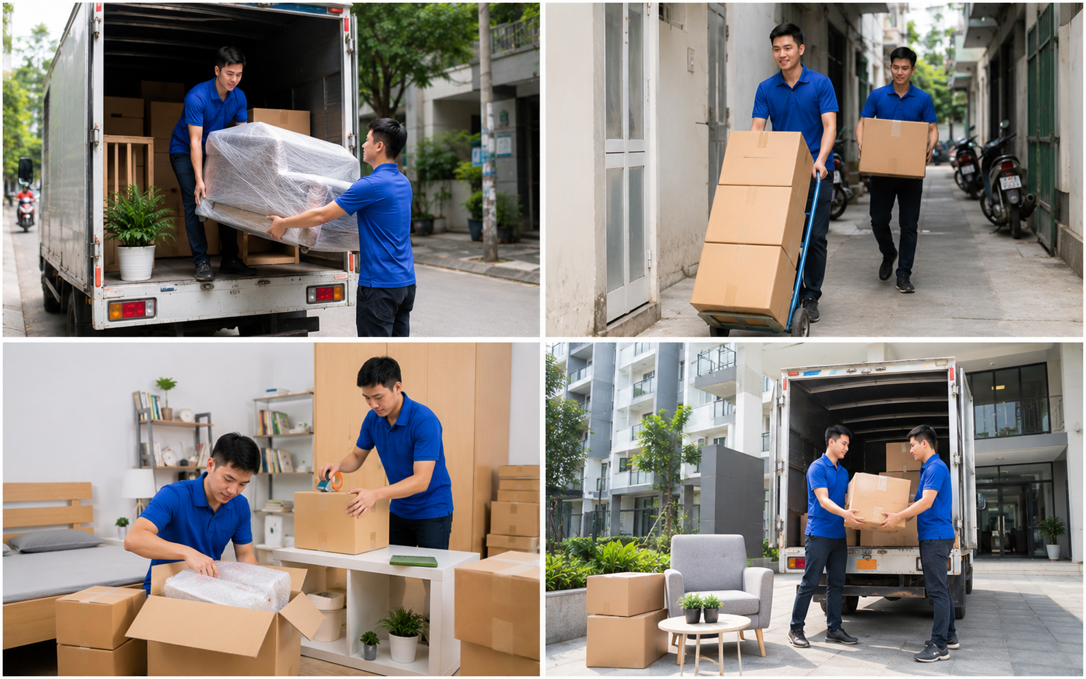 Chuyển nhà trọ giá rẻ tại TPHCM, nhớ ngay đến Vinh Hưng