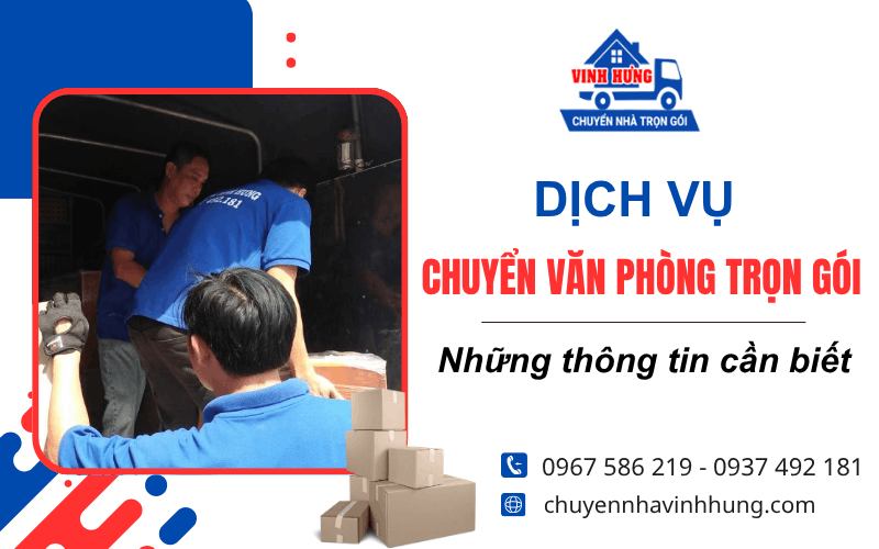 dịch vụ chuyển văn phòng trọn gói