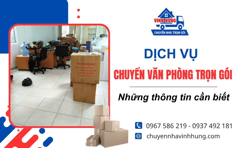 dịch vụ chuyển văn phòng trọn gói
